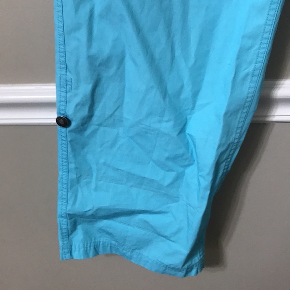 Liz Claiborne Blue Cargo Chino Pants - Picture 6 of 8